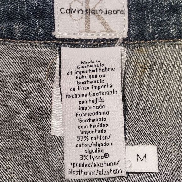 Calvin Klein Vintage 90's jean jacket blazer - Picture 4 of 7